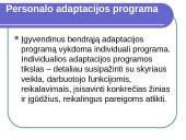 Personalo adaptacija ir jos formos 11 puslapis