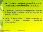 Personalo pritraukimas: apželdinimo paslaugos UAB "Želdynėlis" 14 puslapis