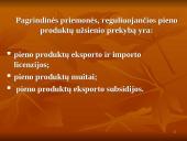 Pieno sektoriaus plėtros tendencijos pasaulyje ir regionuose 3 puslapis