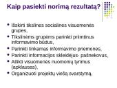 Piliečių dalyvavimas bendruomenės veikloje ir sprendimų priėmime 17 puslapis