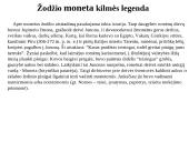 Pinigų egzistavimo prielaidos, kilmė 3 puslapis