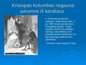 Pirmosios geografinės žinios. Kristupas Kolumbas 4 puslapis