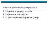 Plėtros ir bendradarbiavimo politikos sektoriai ir finansavimas 2 puslapis