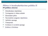 Plėtros ir bendradarbiavimo politikos sektoriai ir finansavimas 4 puslapis