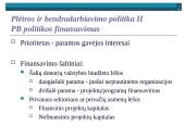 Plėtros ir bendradarbiavimo politikos sektoriai ir finansavimas 5 puslapis