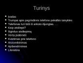 Pokalbis telefonu 2 puslapis