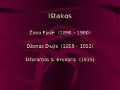 Pragmatizmas ir konstruktyvizmas ugdyme 16 puslapis