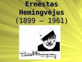 Prarastosios kartos atstovai E.M. Remarkas ir E. Hemingvėjus 3 puslapis