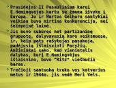 Prarastosios kartos atstovai E.M. Remarkas ir E. Hemingvėjus 10 puslapis