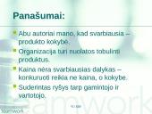 Prekės/produkto orientacija 13 puslapis