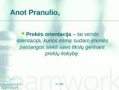 Prekės/produkto orientacija 5 puslapis