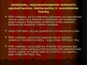 Pridėtinės vertės mokestis (PVM) ir jį reglamentuojantys įstatymai 3 puslapis