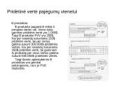 Pridėtinės vertės rodikliai ir  pardavimų struktūra 15 puslapis