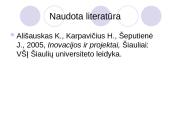 Projekto kaštų valdymas ir biudžeto planavimas 14 puslapis