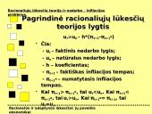 Racionalūs ir adaptyvūs lūkesčiai: jų poveikis ekonomikai 15 puslapis