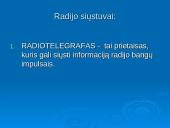 Radijo ryšys ir elektromagnetinės bangos 4 puslapis