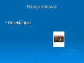 Radijo ryšys ir elektromagnetinės bangos 10 puslapis