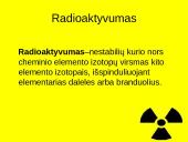 Radioaktyvios spinduliuotės poveikis gyvajam organizmui 3 puslapis