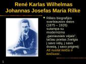 Raineris Marija Rilkė (Rainer Maria Rilke) 3 puslapis