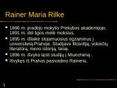 Raineris Marija Rilkė (Rainer Maria Rilke) 5 puslapis
