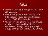 Raudonojo kaspino diena ir kraujo donorystė 6 puslapis