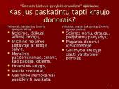 Raudonojo kaspino diena ir kraujo donorystė 7 puslapis