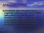 Regimasis dangaus kūnų judėjimas. Žvaigždynai 16 puslapis