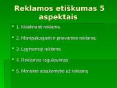 Reklama ir etika: mobiliojo ryšio bendrovės 7 puslapis