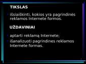 Reklamos internete formos 2 puslapis