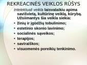 Rekreacinės veiklos rūšys 3 puslapis