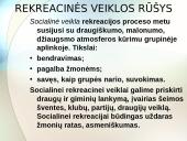 Rekreacinės veiklos rūšys 7 puslapis