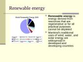 Renewable energy methods