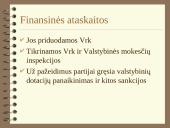 Rinkimų kampanijų ir politinių partijų finansavimas 12 puslapis