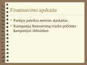 Rinkimų kampanijų ir politinių partijų finansavimas 10 puslapis