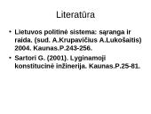 Rinkimų sistemos ir jų padarinių lyginamoji analizė 12 puslapis