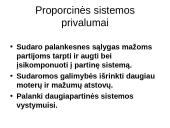 Rinkimų sistemos ir jų padarinių lyginamoji analizė 4 puslapis