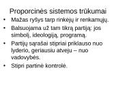 Rinkimų sistemos ir jų padarinių lyginamoji analizė 5 puslapis