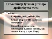 Rizikos veiksniai nėščiajai ir vaisiui 13 puslapis