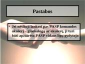 Rizikos veiksniai nėščiajai ir vaisiui 17 puslapis