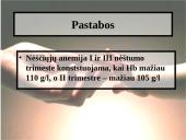 Rizikos veiksniai nėščiajai ir vaisiui 19 puslapis