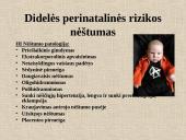 Rizikos veiksniai nėščiajai ir vaisiui 5 puslapis