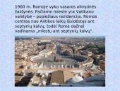 Roma. Skaidrės 3 puslapis