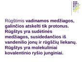 Rūgštys, jų rūšys, sudėtis 2 puslapis