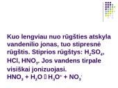 Rūgštys, jų rūšys, sudėtis 13 puslapis