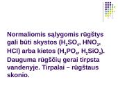 Rūgštys, jų rūšys, sudėtis 3 puslapis