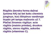 Rūgštys, jų rūšys, sudėtis 9 puslapis