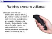 Skeneriai ir jų panaudojimas 13 puslapis