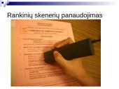 Skeneriai ir jų panaudojimas 15 puslapis