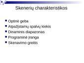 Skeneriai ir jų panaudojimas 4 puslapis