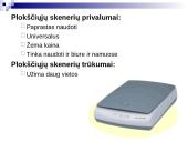 Skeneriai ir jų panaudojimas 10 puslapis